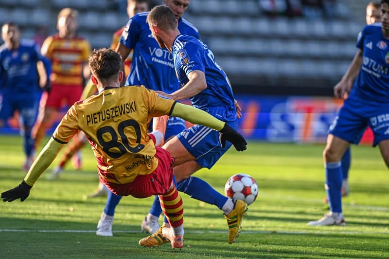 Football. STS Puchar Polski. Miedz Legnica - Jagiellonia Bialystok. 30.10.2025