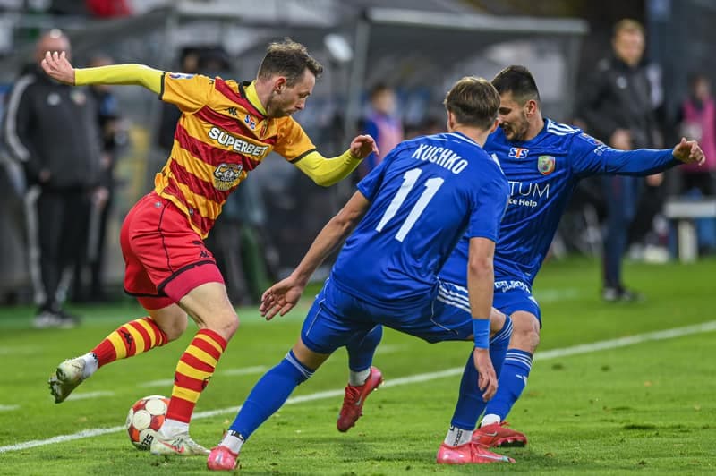 Football. STS Puchar Polski. Miedz Legnica - Jagiellonia Bialystok. 30.10.2025