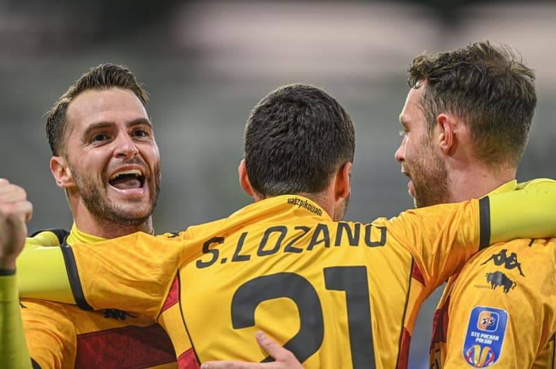 Football. STS Puchar Polski. Miedz Legnica - Jagiellonia Bialystok. 30.10.2025