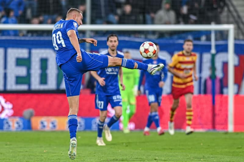 Football. STS Puchar Polski. Miedz Legnica - Jagiellonia Bialystok. 30.10.2025