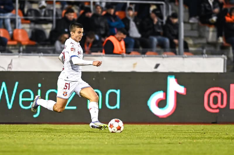 Football. Betclic 1 Liga. Chrobry Glogow - Wisla Krakow. 02.11.2025