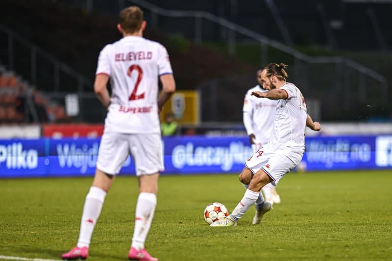 Football. Betclic 1 Liga. Chrobry Glogow - Wisla Krakow. 02.11.2025