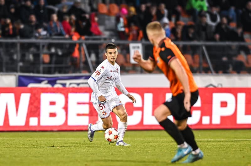 Football. Betclic 1 Liga. Chrobry Glogow - Wisla Krakow. 02.11.2025
