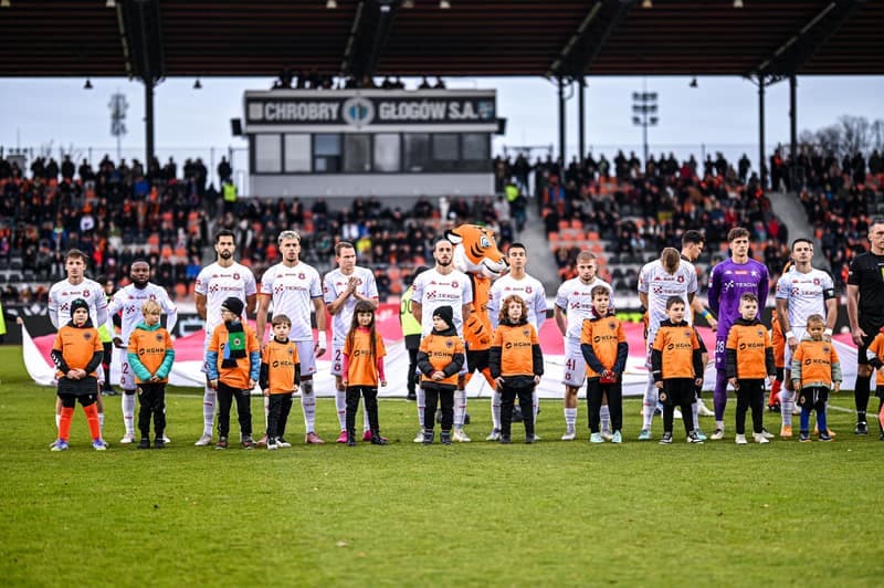 Football. Betclic 1 Liga. Chrobry Glogow - Wisla Krakow. 02.11.2025