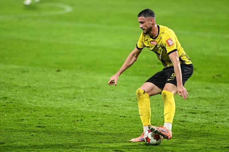 Football. Betclic 1 Liga. Miedz Legnica - Wieczysta Krakow. 02.11.2025