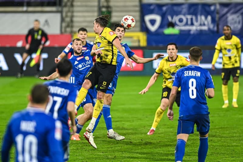 Football. Betclic 1 Liga. Miedz Legnica - Wieczysta Krakow. 02.11.2025