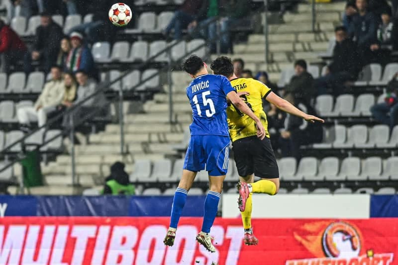 Football. Betclic 1 Liga. Miedz Legnica - Wieczysta Krakow. 02.11.2025