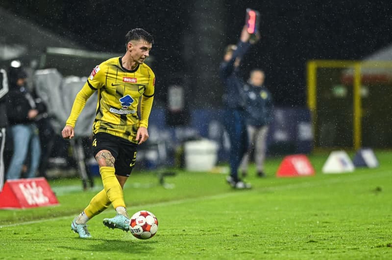 Football. Betclic 1 Liga. Miedz Legnica - Wieczysta Krakow. 02.11.2025