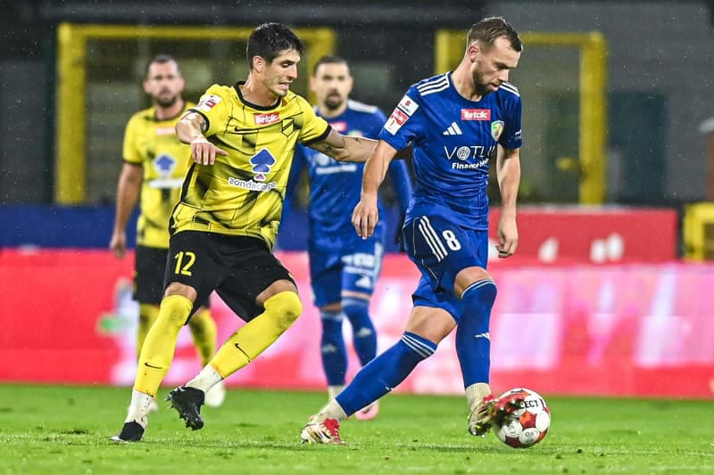 Football. Betclic 1 Liga. Miedz Legnica - Wieczysta Krakow. 02.11.2025