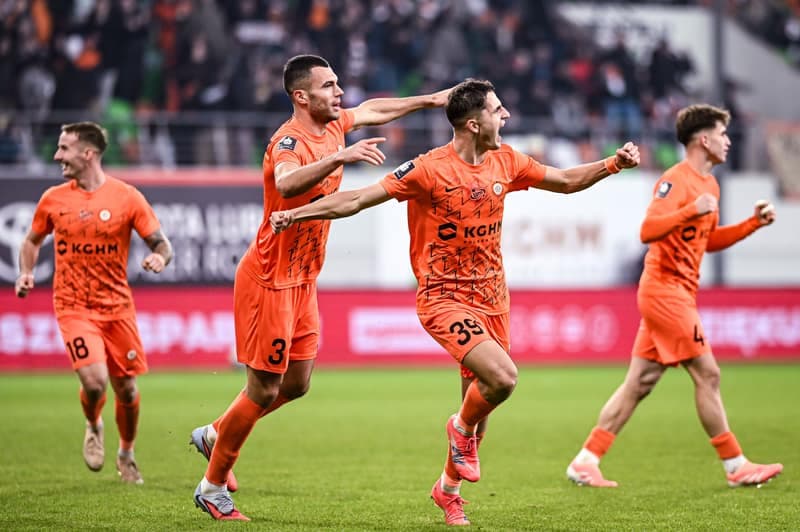 Football. PKO BP Ekstraklasa. Zaglebie Lubin - Gornik Zabrze. 07.11.2025
