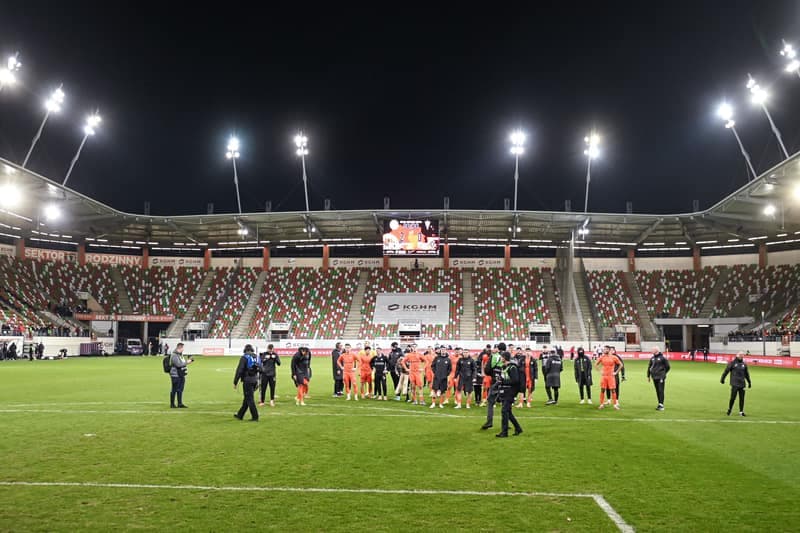 Football. PKO BP Ekstraklasa. Zaglebie Lubin - Gornik Zabrze. 07.11.2025