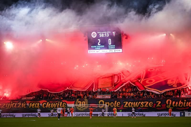 Football. PKO BP Ekstraklasa. Zaglebie Lubin - Gornik Zabrze. 07.11.2025