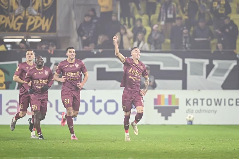 Football. PKO BP Ekstraklasa. GKS Katowice - Piast Gliwice. 08.11.2025