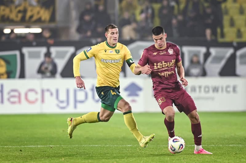 Football. PKO BP Ekstraklasa. GKS Katowice - Piast Gliwice. 08.11.2025