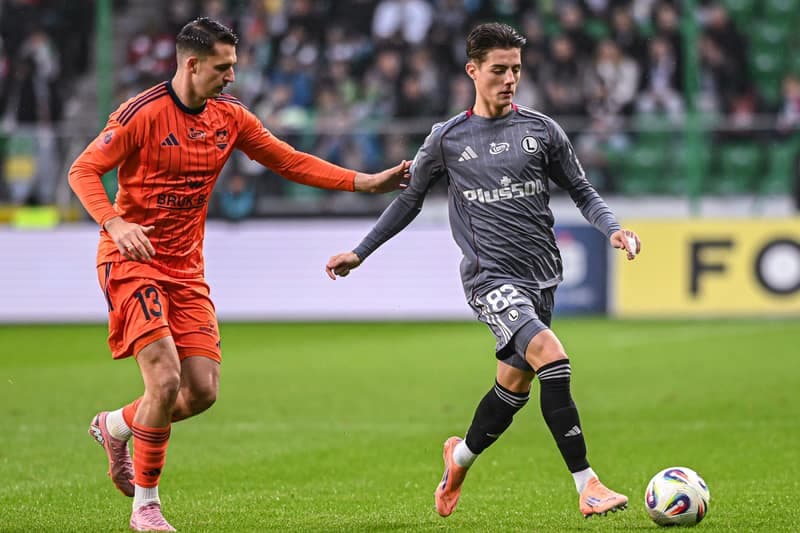 Football. PKO BP Ekstraklasa. Legia Warszawa - Bruk-Bet Termalica Nieciecza. 09.11.2025