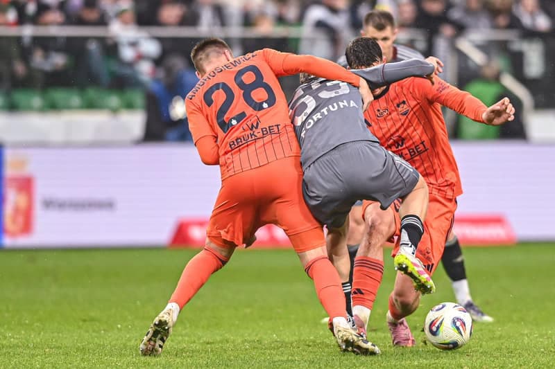 Football. PKO BP Ekstraklasa. Legia Warszawa - Bruk-Bet Termalica Nieciecza. 09.11.2025