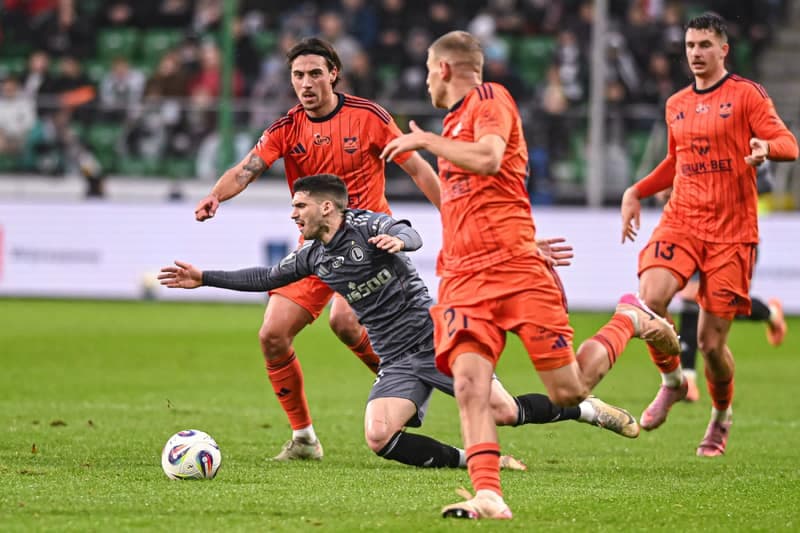 Football. PKO BP Ekstraklasa. Legia Warszawa - Bruk-Bet Termalica Nieciecza. 09.11.2025