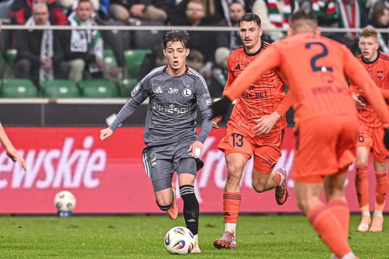 Football. PKO BP Ekstraklasa. Legia Warszawa - Bruk-Bet Termalica Nieciecza. 09.11.2025