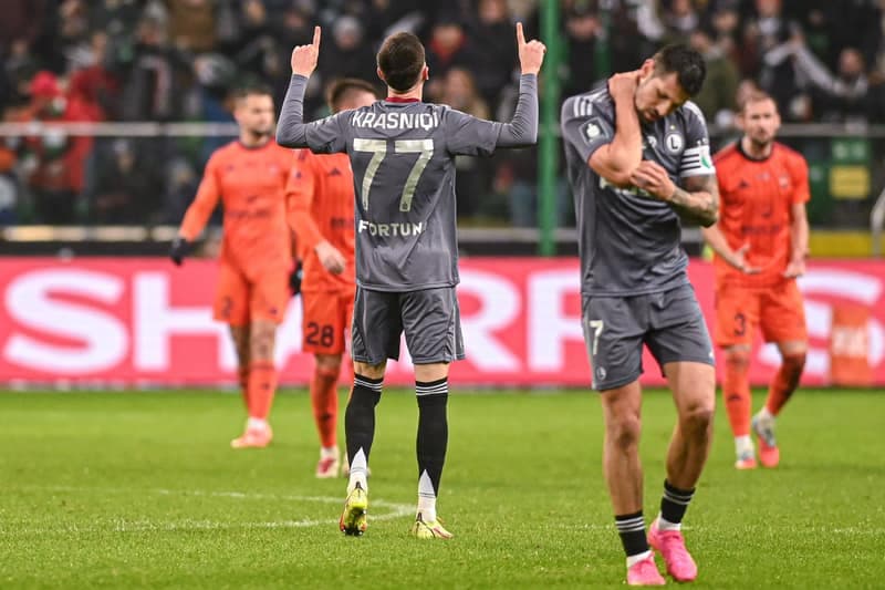 Football. PKO BP Ekstraklasa. Legia Warszawa - Bruk-Bet Termalica Nieciecza. 09.11.2025