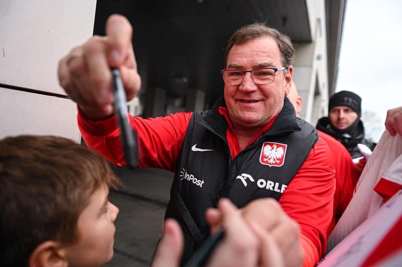 Football. Poland national team. Press Conference. 10.11.2025