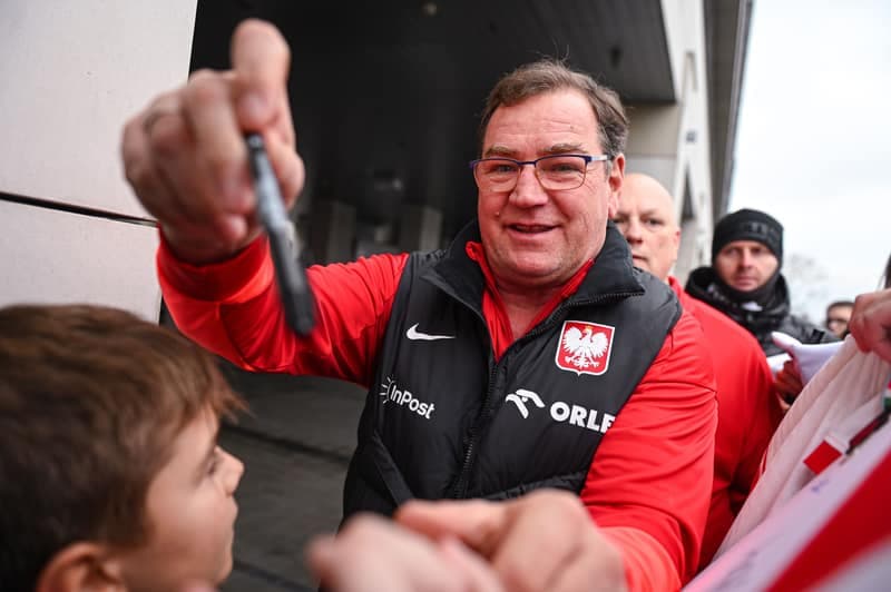 Football. Poland national team. Press Conference. 10.11.2025