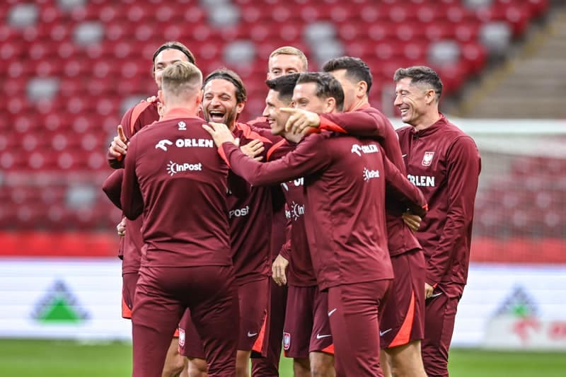Football. Poland national team. Training. 13.11.2025