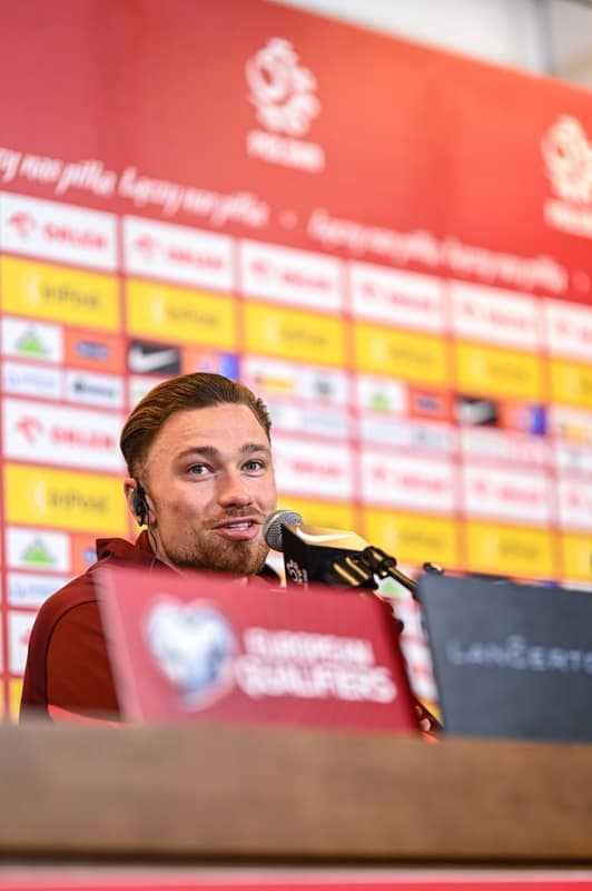 Football. Poland national team. Press Conference. 13.11.2025