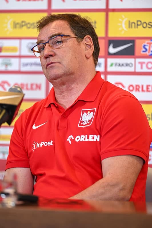 Football. Poland national team. Press Conference. 13.11.2025