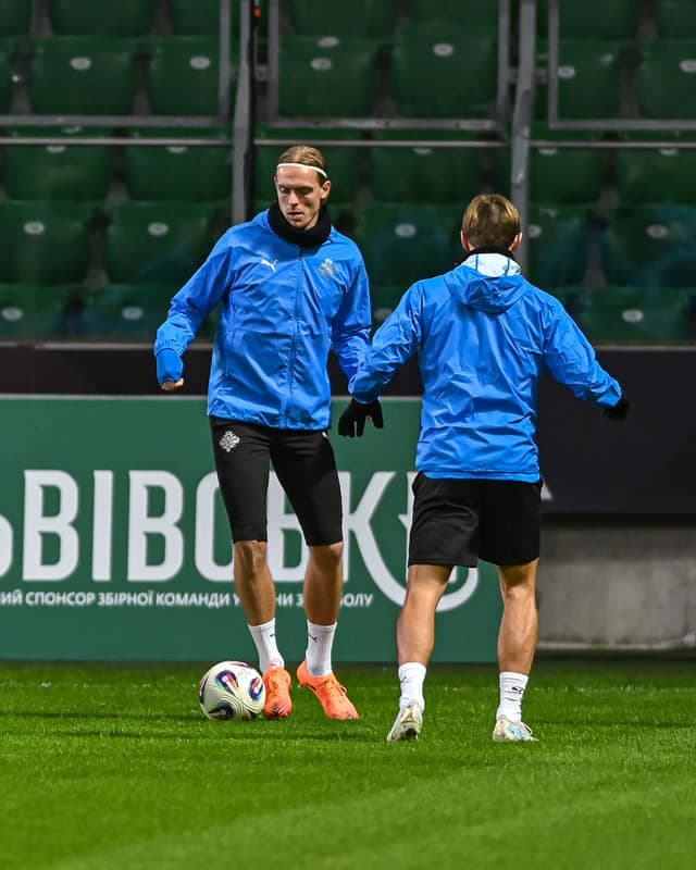 Football. Iceland National Team. Training. 15.11.2025