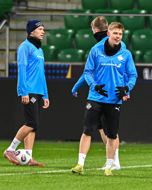 Football. Iceland National Team. Training. 15.11.2025