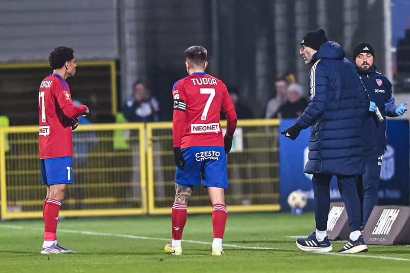Football. PKO BP Ekstraklasa. Rakow Czestochowa - Piast Gliwice. 22.11.2025