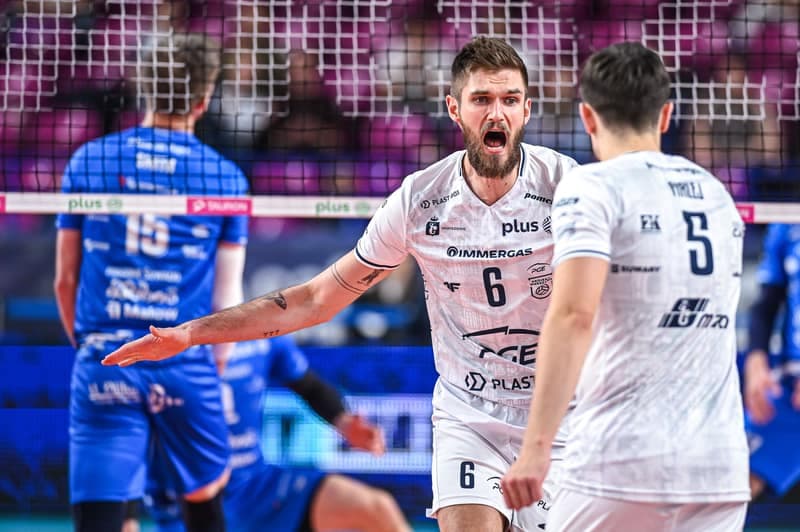 Volleyball. PlusLiga. PGE Projekt Warszawa - Slepsk Malow Suwalki. 23.11.2025