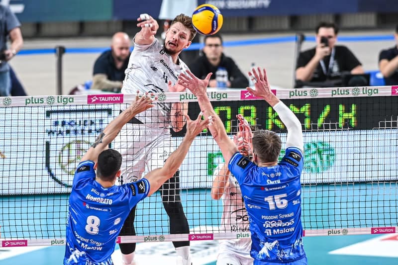 Volleyball. PlusLiga. PGE Projekt Warszawa - Slepsk Malow Suwalki. 23.11.2025