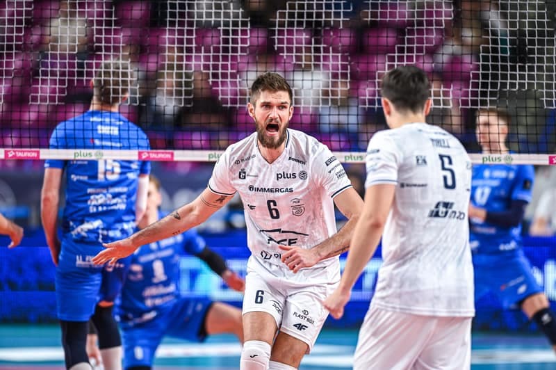 Volleyball. PlusLiga. PGE Projekt Warszawa - Slepsk Malow Suwalki. 23.11.2025