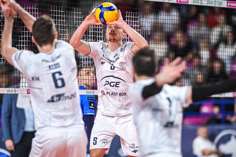 Volleyball. PlusLiga. PGE Projekt Warszawa - Slepsk Malow Suwalki. 23.11.2025