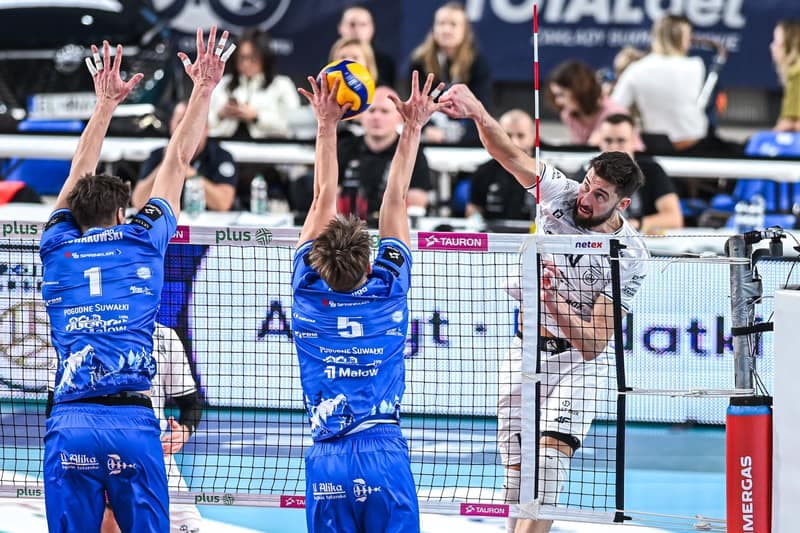 Volleyball. PlusLiga. PGE Projekt Warszawa - Slepsk Malow Suwalki. 23.11.2025