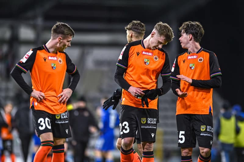 Football. Betclic 1 Liga. Miedz Legnica - Chrobry Glogow. 21.02.2026