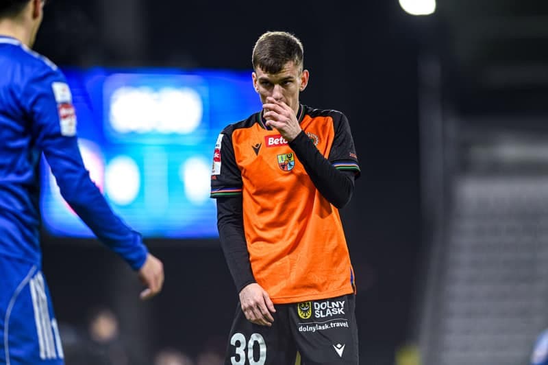 Football. Betclic 1 Liga. Miedz Legnica - Chrobry Glogow. 21.02.2026