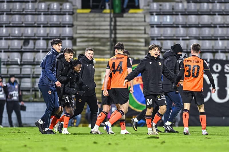 Football. Betclic 1 Liga. Miedz Legnica - Chrobry Glogow. 21.02.2026