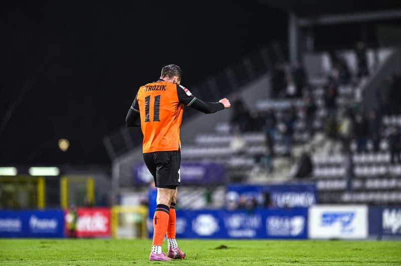Football. Betclic 1 Liga. Miedz Legnica - Chrobry Glogow. 21.02.2026