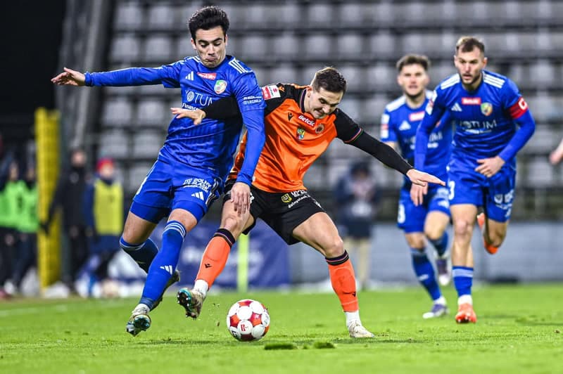 Football. Betclic 1 Liga. Miedz Legnica - Chrobry Glogow. 21.02.2026