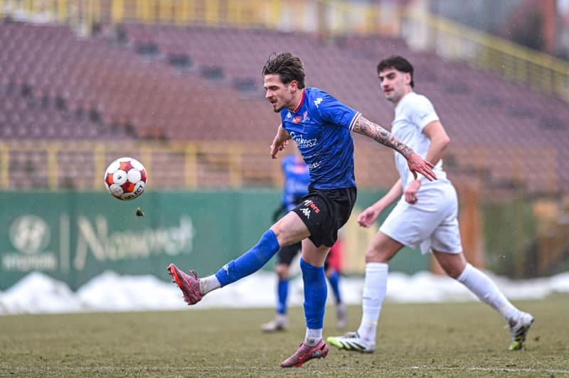 Football. Betclic 2 Liga. Slask Wroclaw II - Podbeskidzie Bielsko-Biala. 21.02.2026