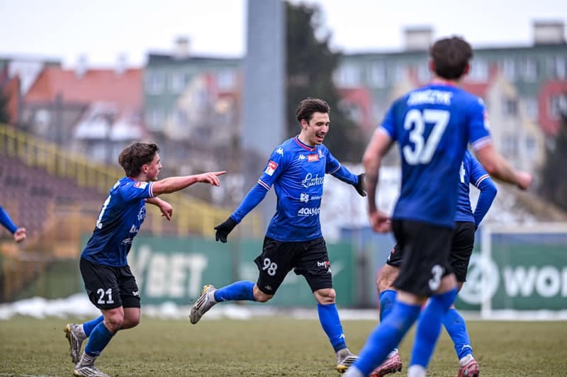Football. Betclic 2 Liga. Slask Wroclaw II - Podbeskidzie Bielsko-Biala. 21.02.2026