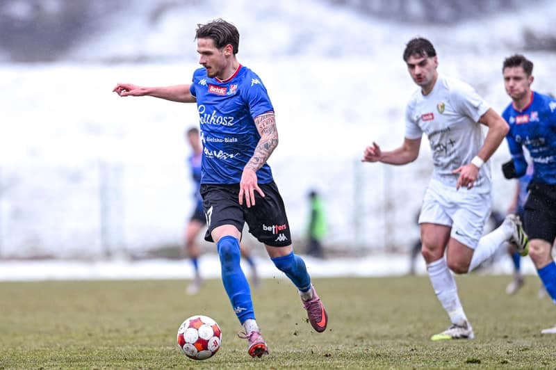 Football. Betclic 2 Liga. Slask Wroclaw II - Podbeskidzie Bielsko-Biala. 21.02.2026