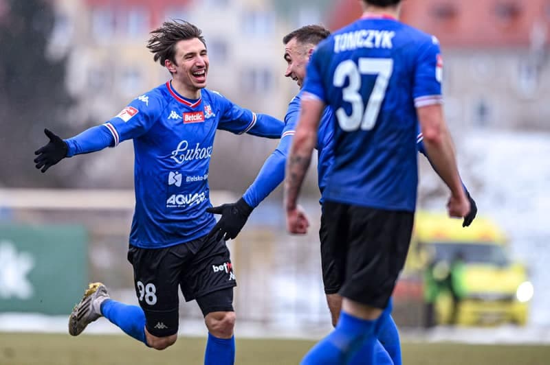 Football. Betclic 2 Liga. Slask Wroclaw II - Podbeskidzie Bielsko-Biala. 21.02.2026