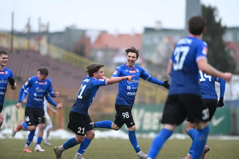 Football. Betclic 2 Liga. Slask Wroclaw II - Podbeskidzie Bielsko-Biala. 21.02.2026