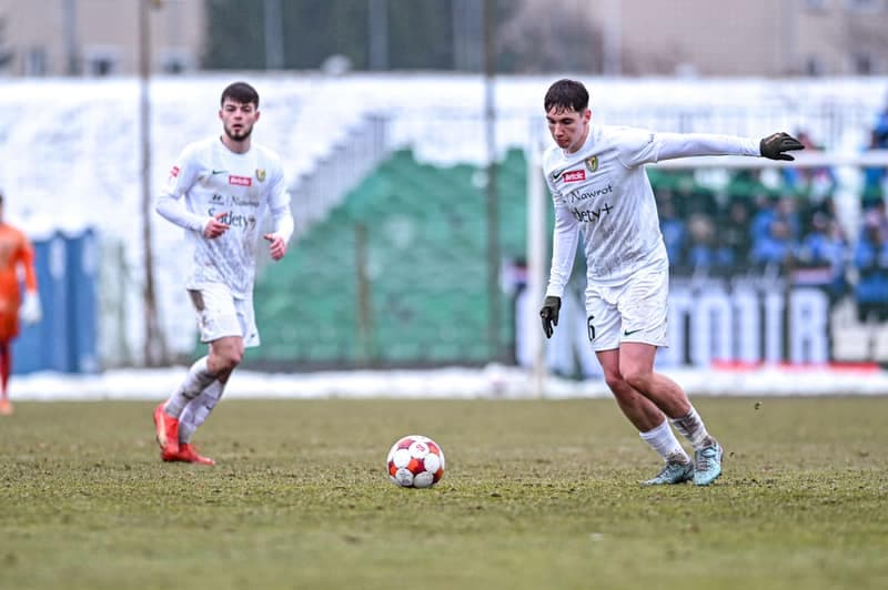 Football. Betclic 2 Liga. Slask Wroclaw II - Podbeskidzie Bielsko-Biala. 21.02.2026