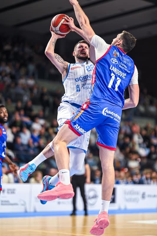 Basketball. Orlen Basket Liga. Gornik Walbrzych - Twarde Pierniki Torun. 27.12.2025