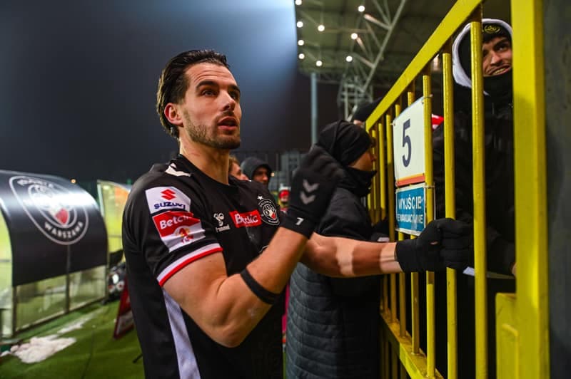 Football. Betclic 1 Liga. Polonia Warszawa - Znicz Pruszkow. 14.02.2026