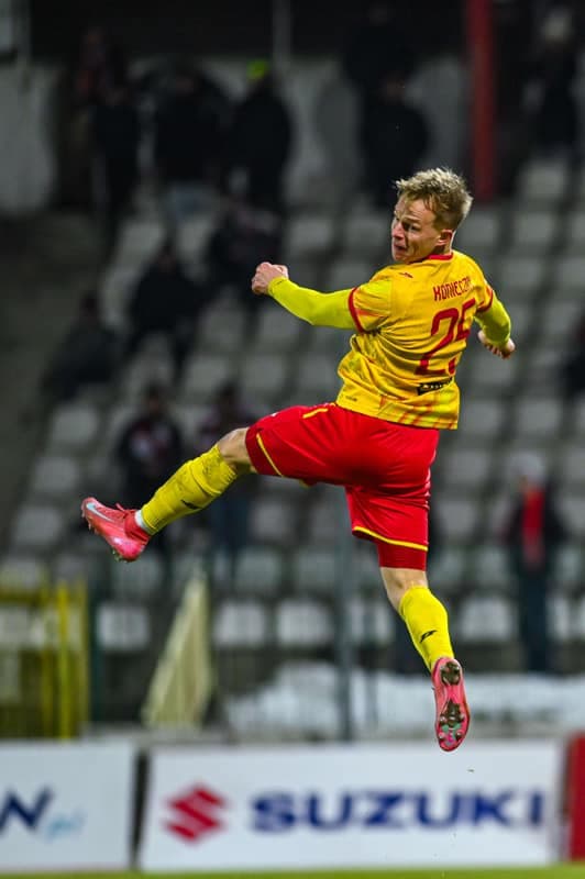 Football. Betclic 1 Liga. Polonia Warszawa - Znicz Pruszkow. 14.02.2026